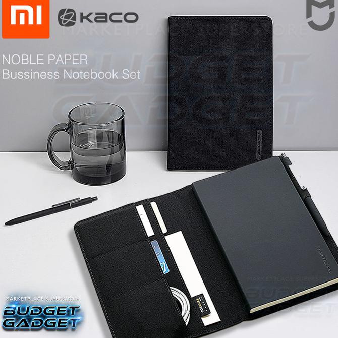 

TERMURAH Xiaomi Mijia NoteBook Kaco Green Noble Paper Card Slot Wallet + Pen ZD127