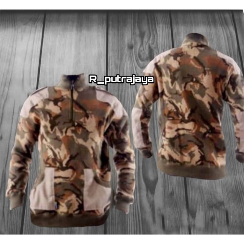 Sweater pria army loreng Libanon/ sweater rajut army tactical