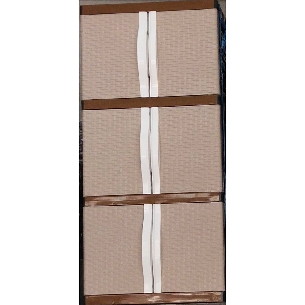 Lemari Pakaian Plastik Club Mini 3 susun 4 susun (Khusus Bandung)