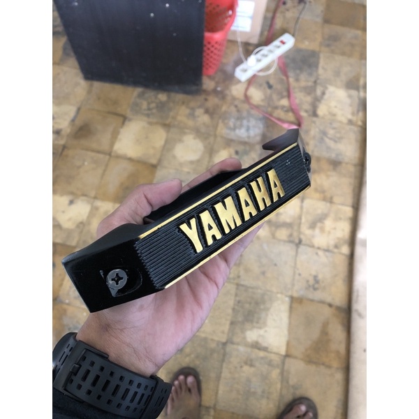 Breket Kumisan Yamaha RX Kumisan Yamaha RX King Kumis Shockbreaker Depan Tulisan Logo Yamaha RX-King