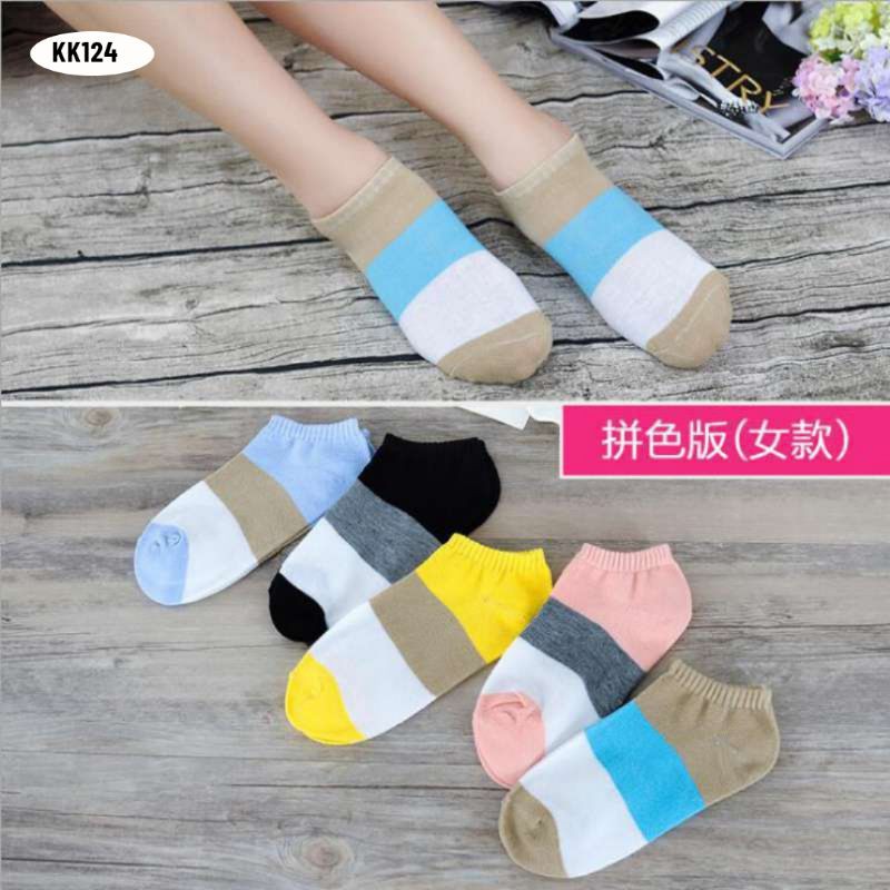 [IMPORT] KK124 - KAOS KAKI WANITA IMPORT - KAOS KAKI ANKLE - 76BAGSTORE