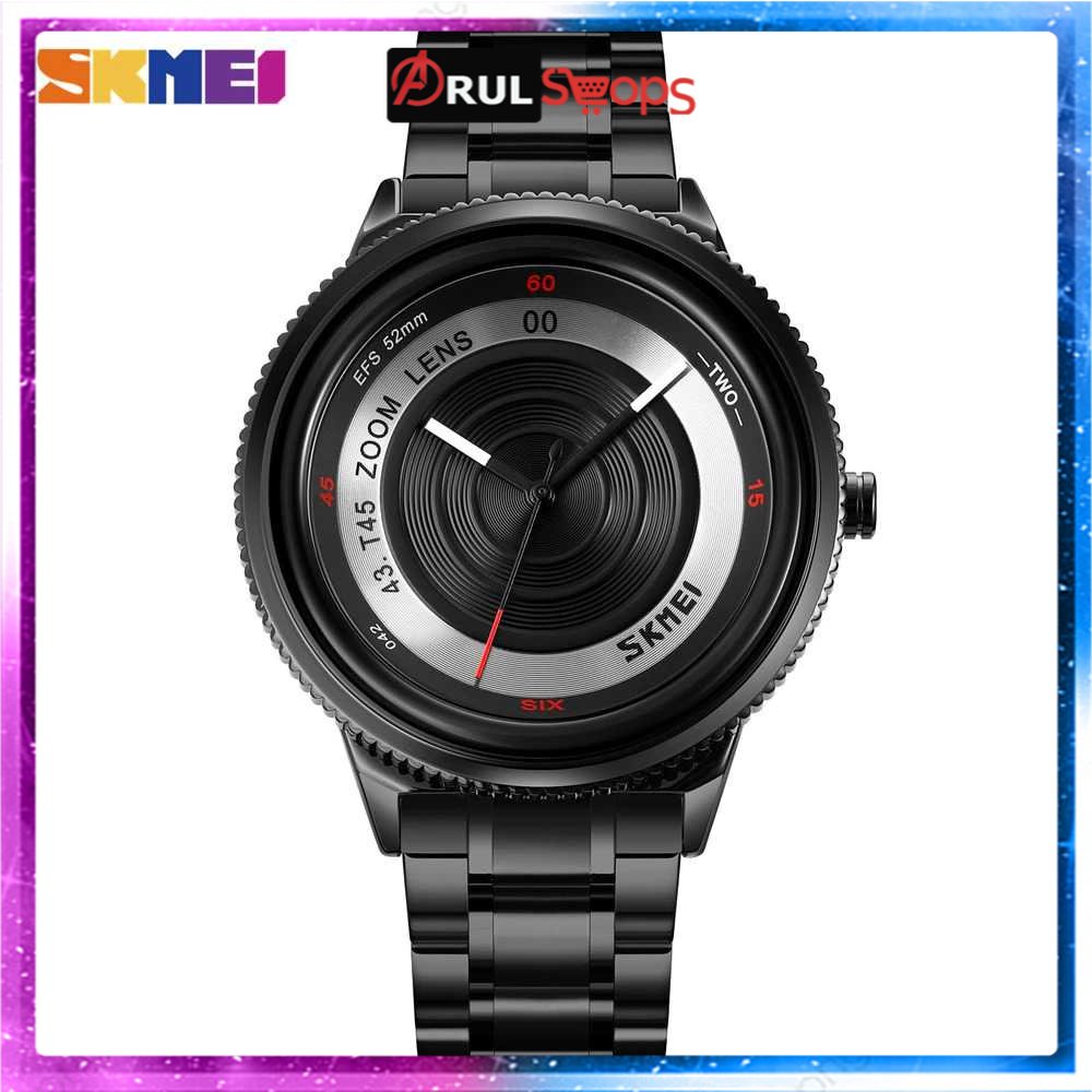 ARS - SKMEI Jam Tangan Analog Pria Strap Stainless Steel - 9267