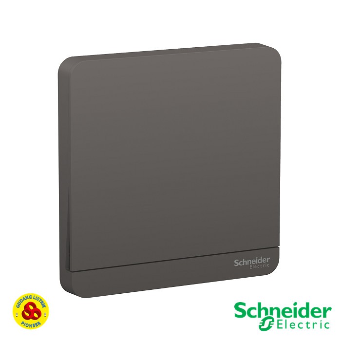 Schneider Electric AvatarOn Saklar Lampu Engkel 1 Gang 1 Way Black DG