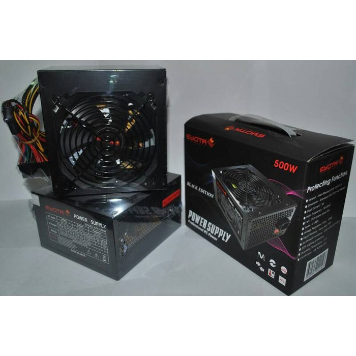 POWER SUPPLY EYOTA 500W PROFESSIONAL PC POWER