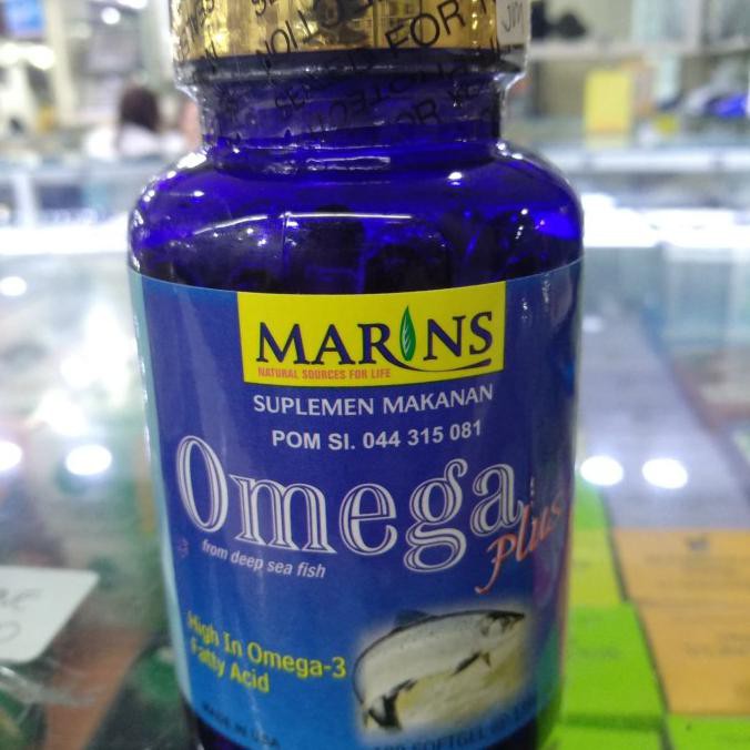 JNT COD]] MARINOX OMEGA 3 1000MG. EPA 400 DHA300 ISI100'S PROMO Kode 460