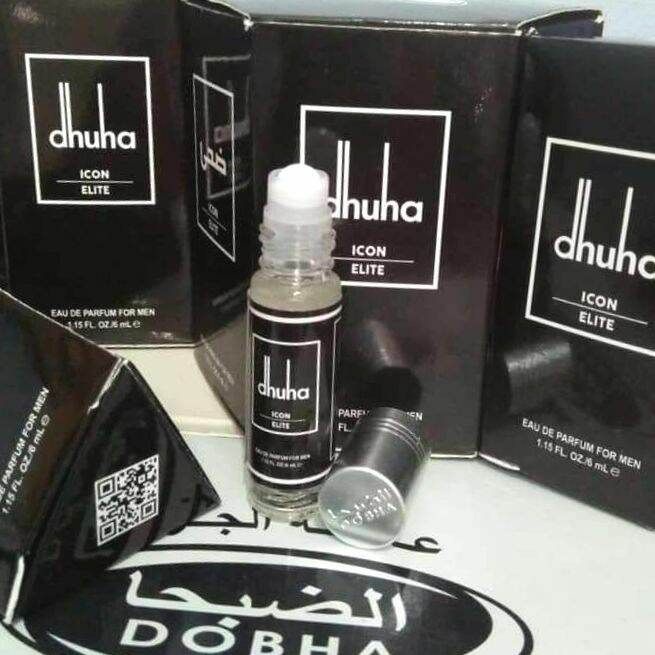 DHUHA Parfum DOBHA 6ml Minyak Wangi Roll On NonAlkohol