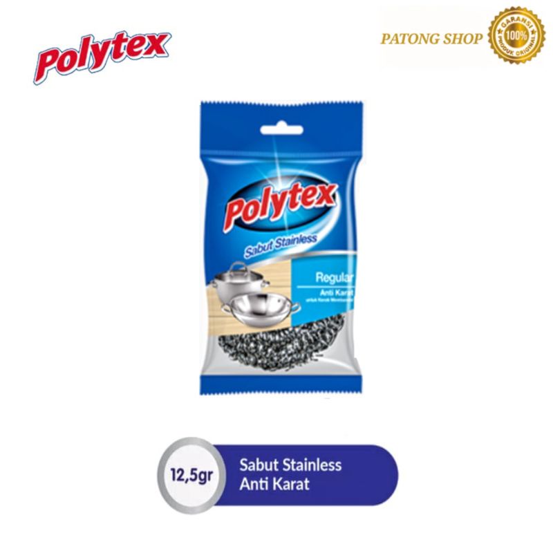 Paket Hemat Polytex Stainless Steel isi 3 pcs Reguler 12.5g