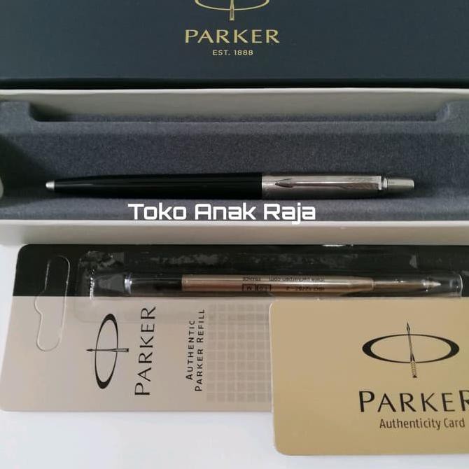 

BEST SELLER PAKET 1 KLIK: 1 pc Parker Jotter Black Ballpoint+1 pc Refill BP DR508