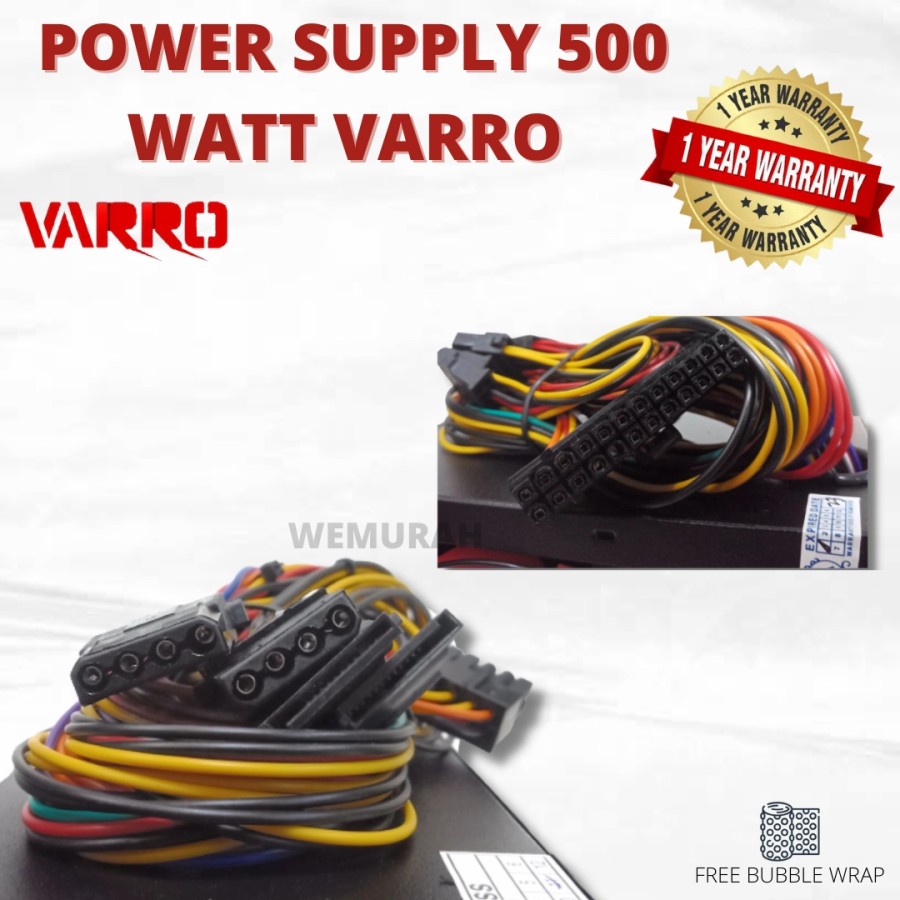 Powersupply 500Watt - Power supply Fan besar 500watt - Psu Komputer