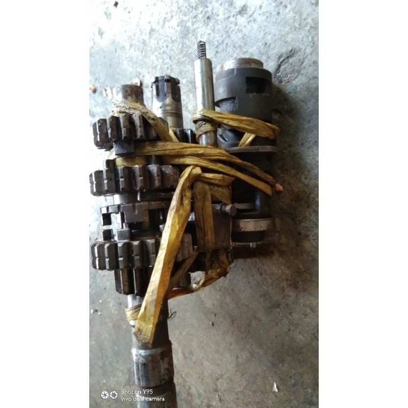 GIGIK RASIO SET JUPITER MX LAMA OLD 4 SPEED