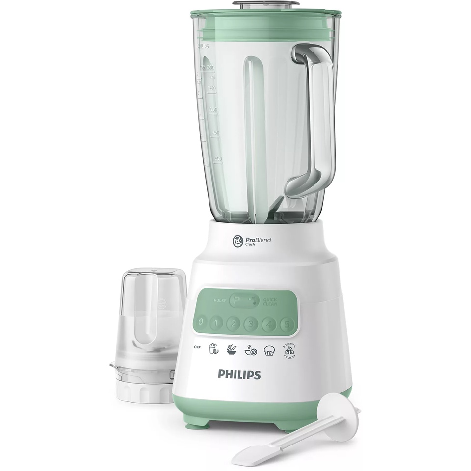 Philips HR2222 Blender Gelas Kaca 2222 - Garansi Resmi