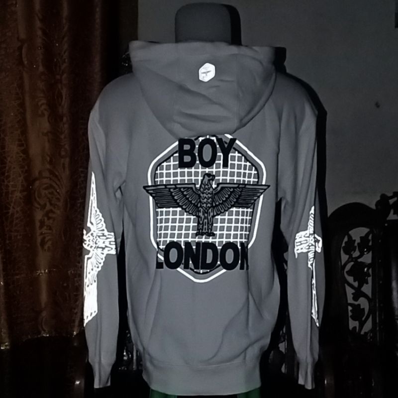 Hoodie Boy London Reflective RARE