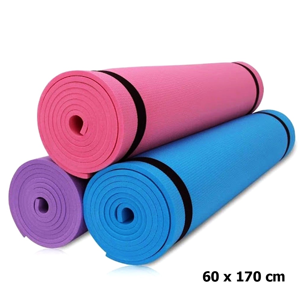 Matras Yoga Mat Anti-Slip Eva Premium 60 x 170 cm dan  Tas