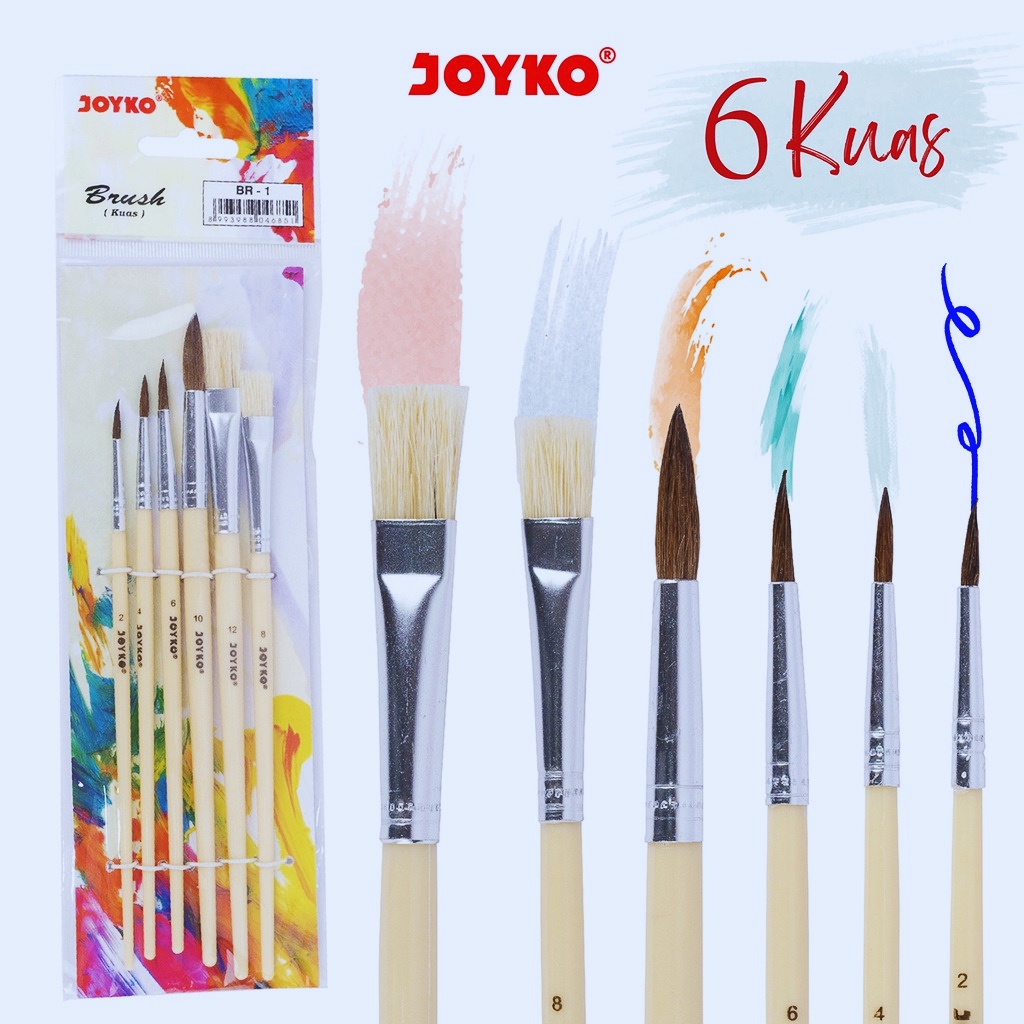 

Joyko Kuas Cat Air Joyko Kuas Lukis Joyko kuas Acrylic Joyko Brush Joyko Kuas Cat Air Joyko kuas Lukis Acrylic Joyko BR-1