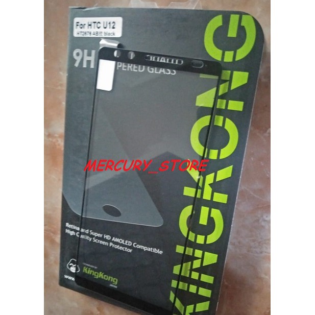 Anti Gores KingKong Tempered Glass HTC U12 Full Cover