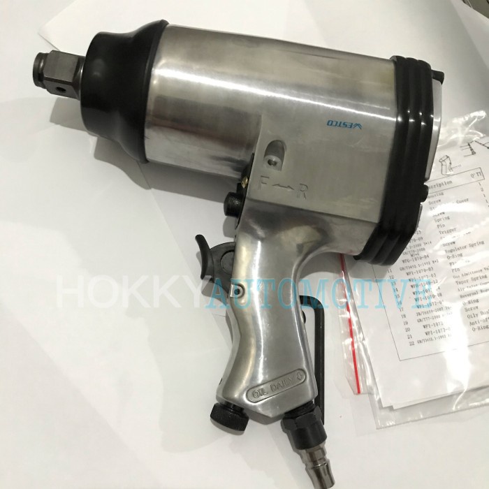 westco air impact wrench 3/4" - alat buka baut angin truck heavy duty