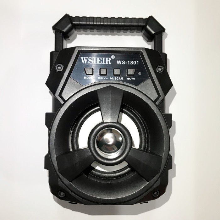 Speaker Bluetooth WS-1801 Super Bazooka 3inch vs JBL Lampu Disco Night