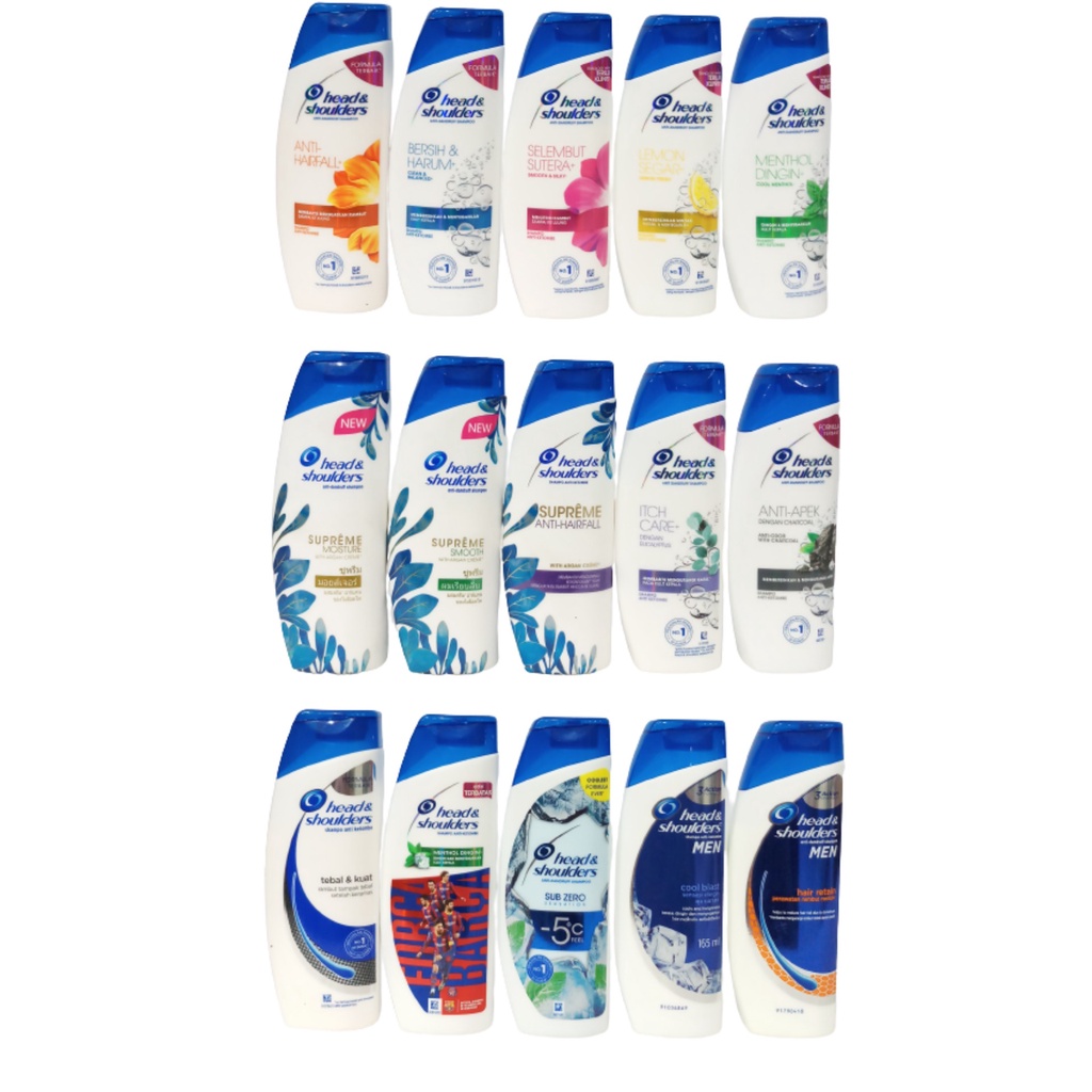 HEAD &amp; SHOULDERS SHAMPOO 160ML/centraltrenggalek