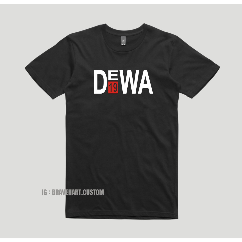 KAOS MUSIK BAND DEWA19 KAOS AHMAD DHANI