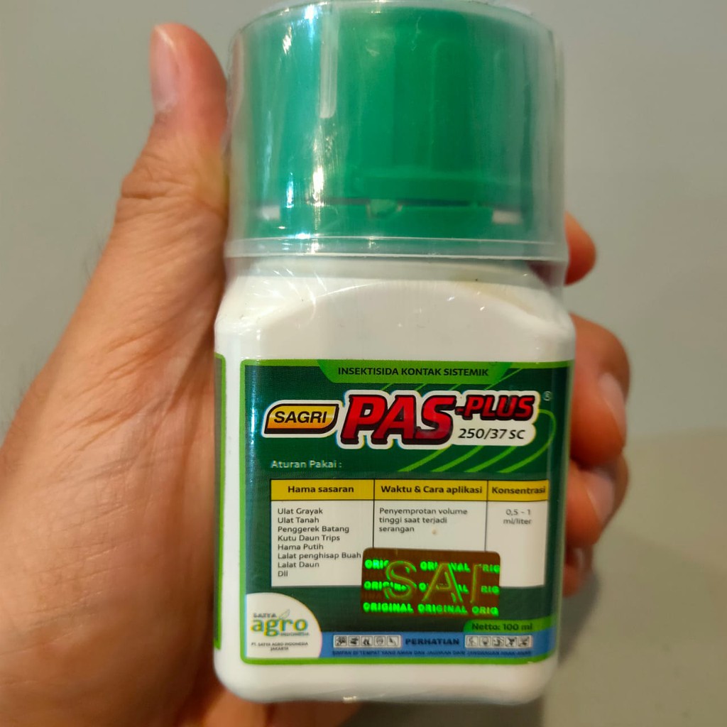 SAGRI-PAS PLUS 287 SC 100ml Insektisida Klorfenapir 250 g/l + Abamektin 37 g/l