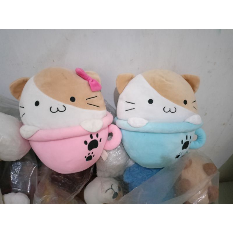 (boneka pl) Kucing cangkir ori Ocean park