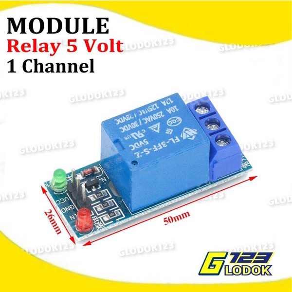 Relay 5V 1 Channel Output 250VAC 30VDC 10A Module Arduin0