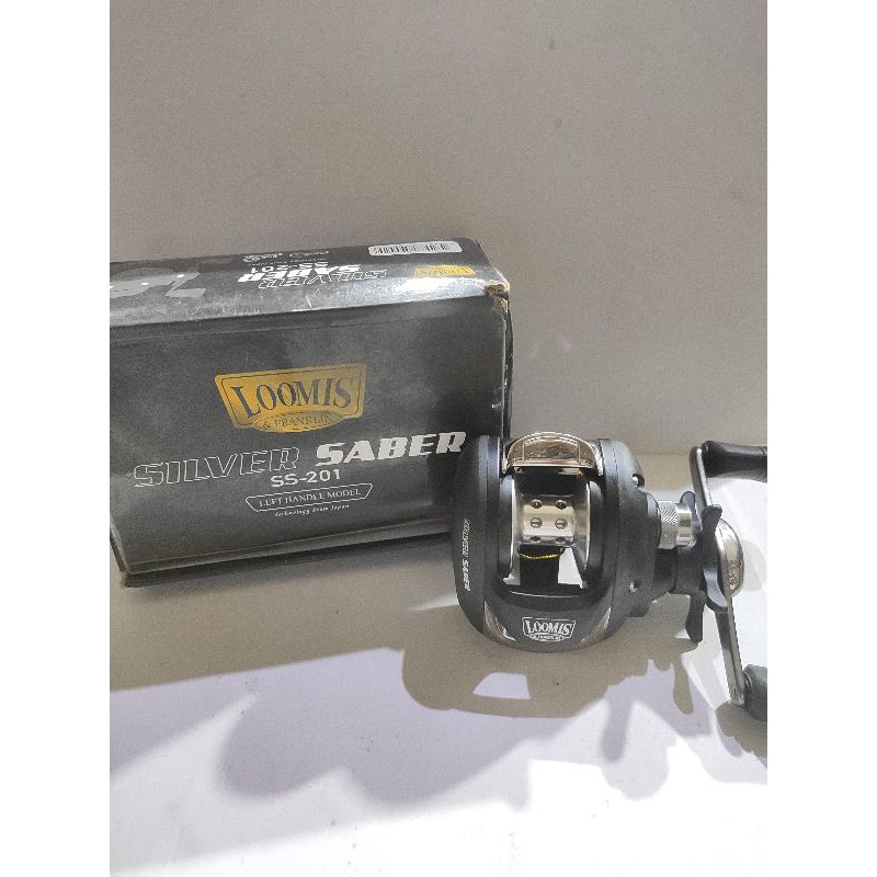 REEL BC LOOMIS SILVER SABER SS-201