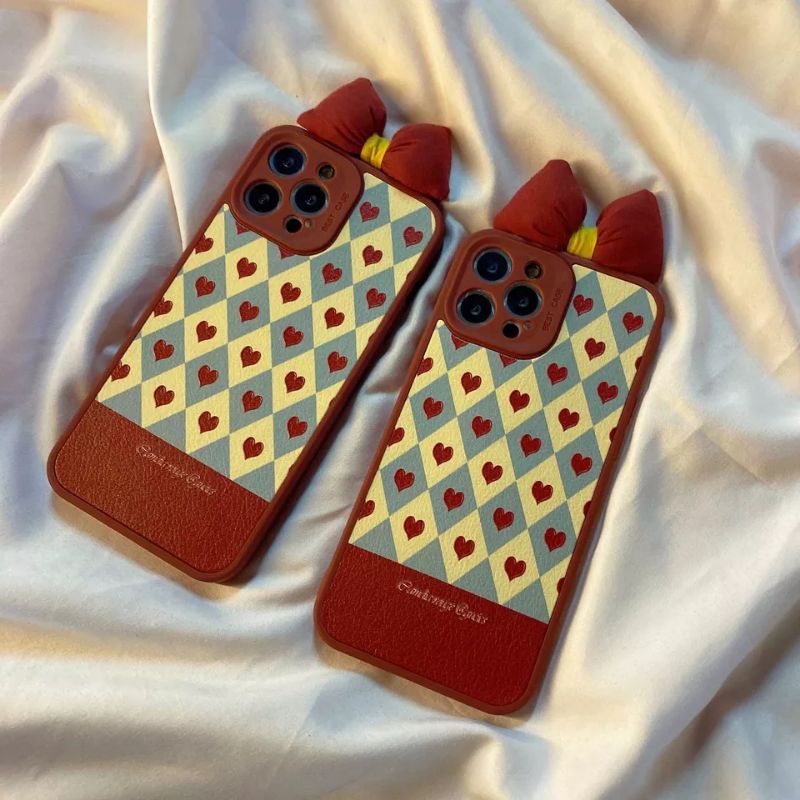 •READY• case iphone warna merah pita