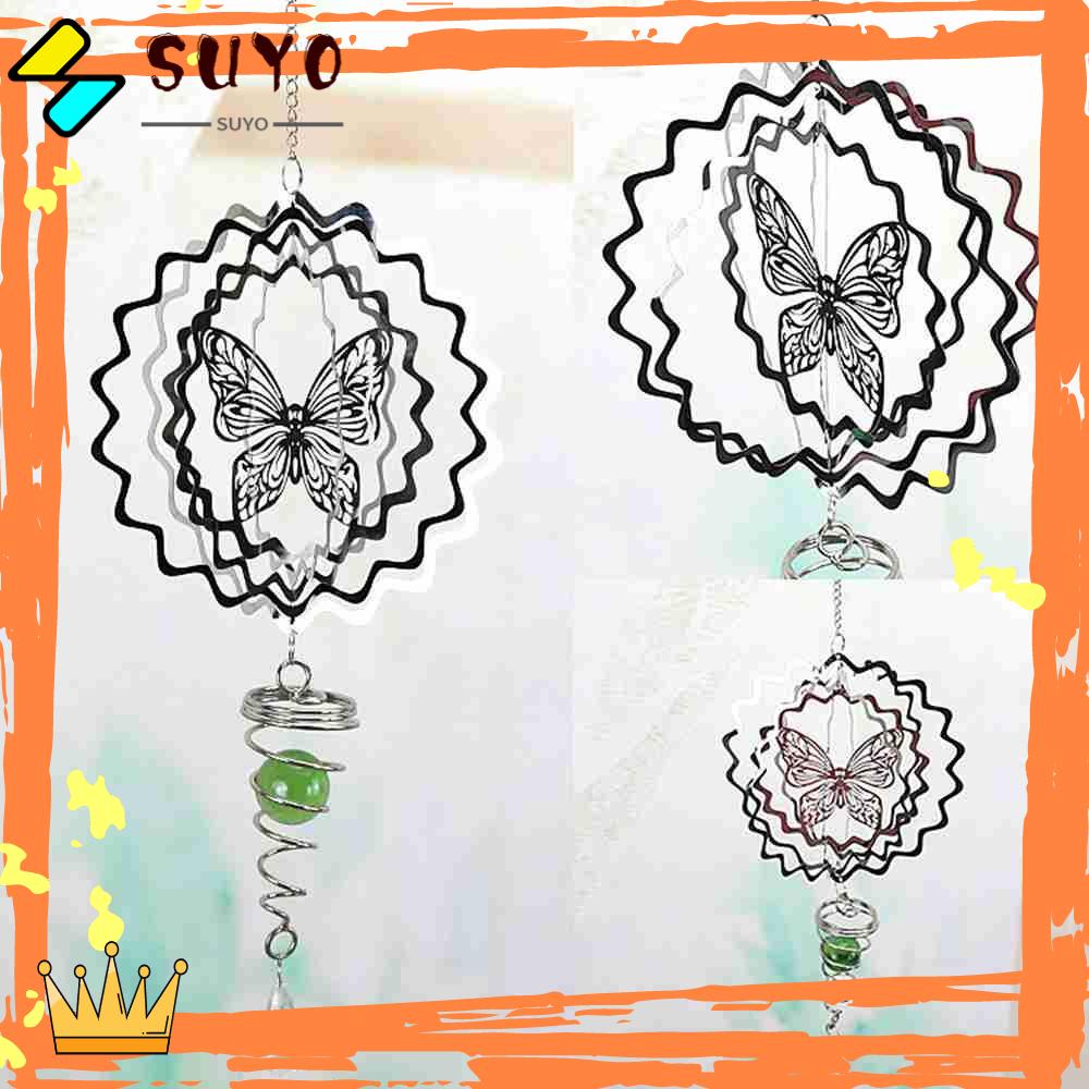 Suyo Wind Spinner 3D Untuk Dekorasi Taman