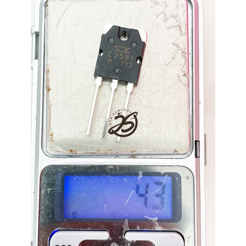 C2581 SANKEN (1BUAH) TRANSISTOR C2581 2SC2581 C 2581 2SC 2581