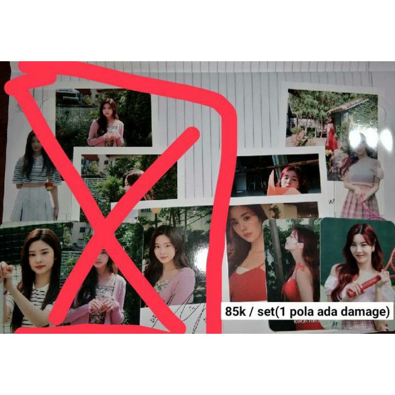 BOOKED IZ*ONE IZONE DICON JAPAN Eunbi Set