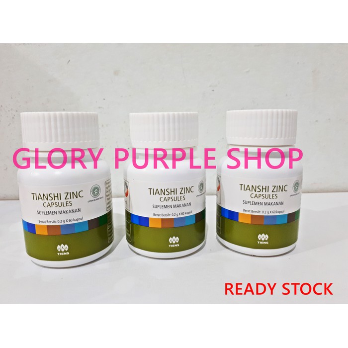 zinc tiens / vitamin / penggemuk badan