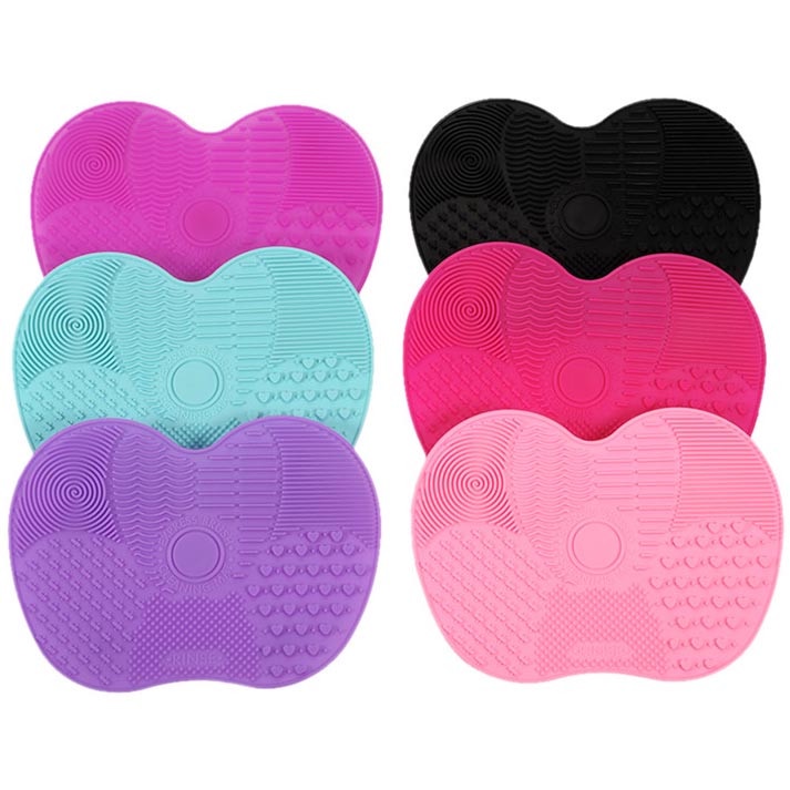 Pembersih Kuas Make Up Silicone Pad - Mint