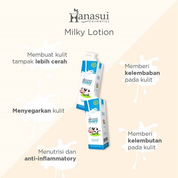 ★ BB ★ HANASUI Milky Lotion 240ml