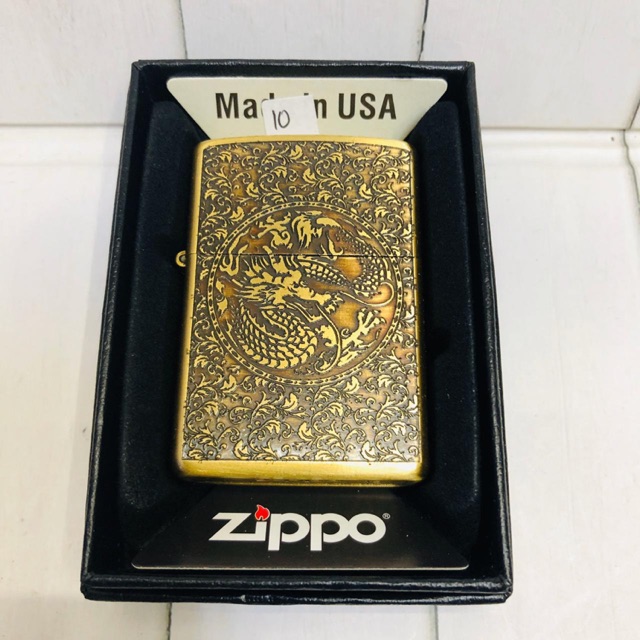 Zippo Motid Batik Naga Cendrawasih   U.S.A Premium COD