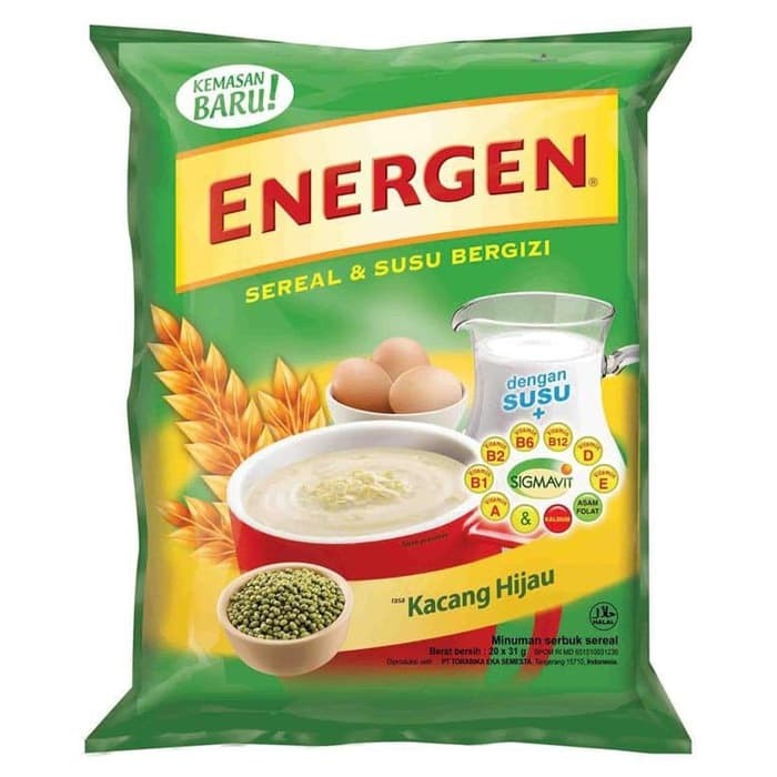 

Energen Kacang Hijau per Renceng