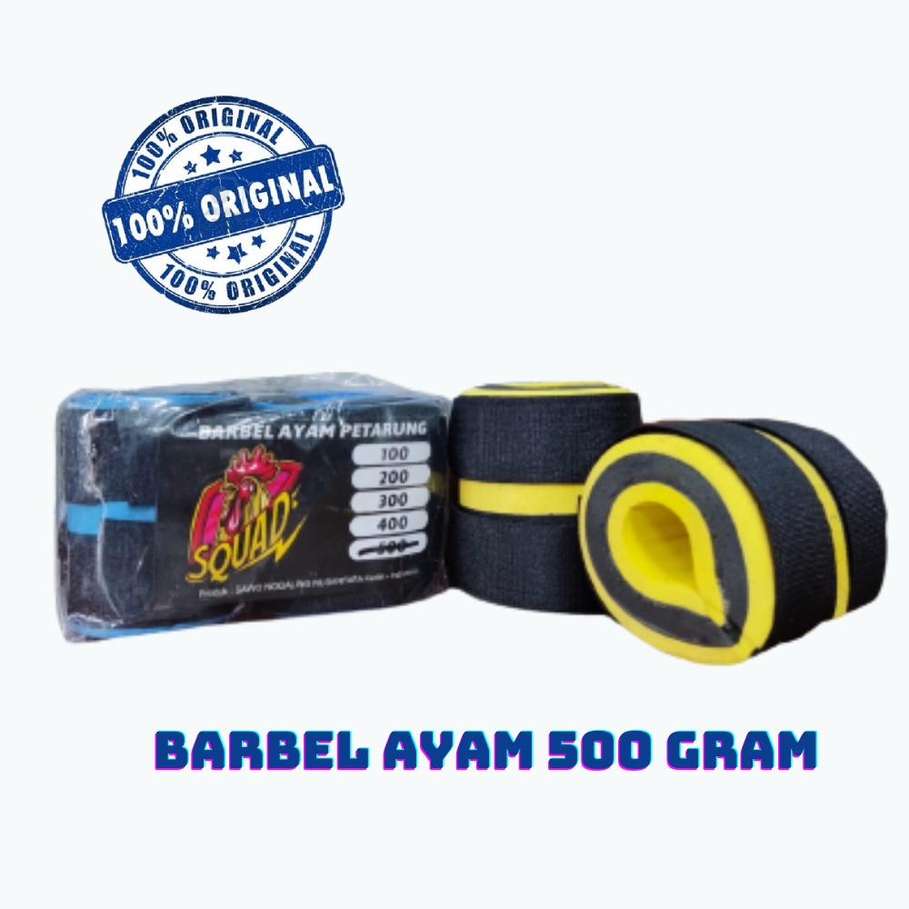 Barbel ayam petarung 100 gram - 500 gram