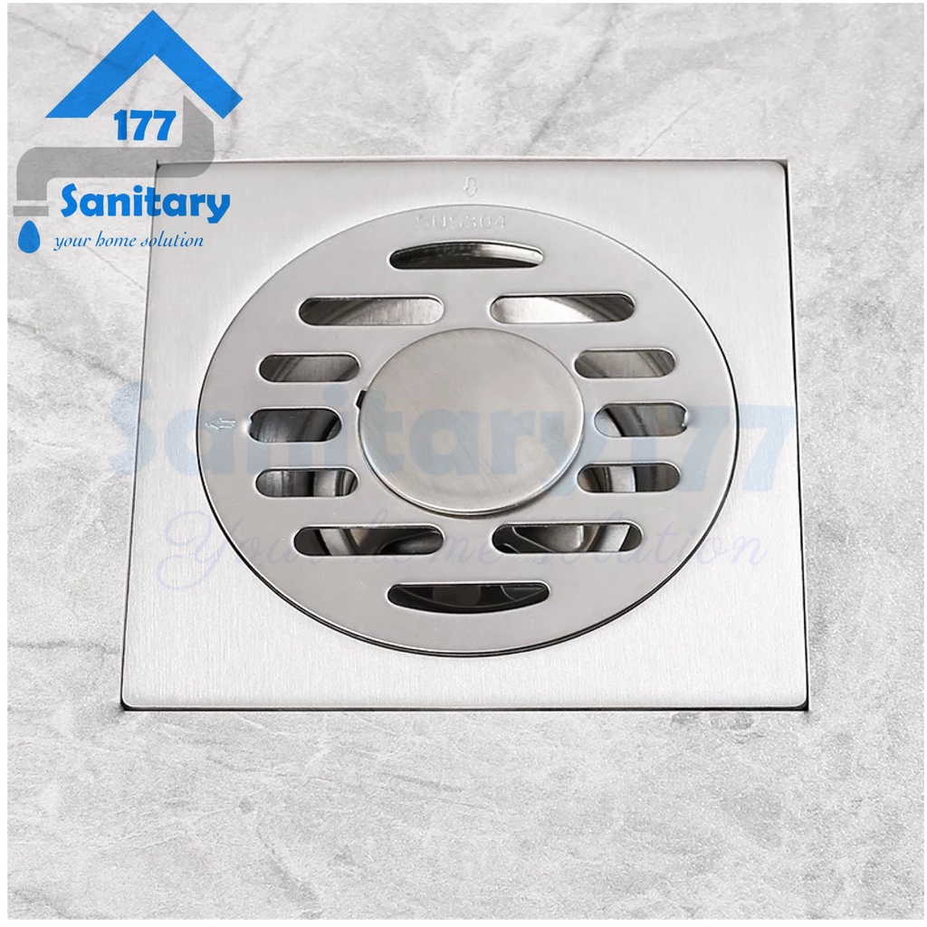 Saringan Got mesin cuci -Floor drain Stainless tebal pembuangan air kamar mandi  tebal strainer air bathroom selang sambungan mesin cuci /G79E