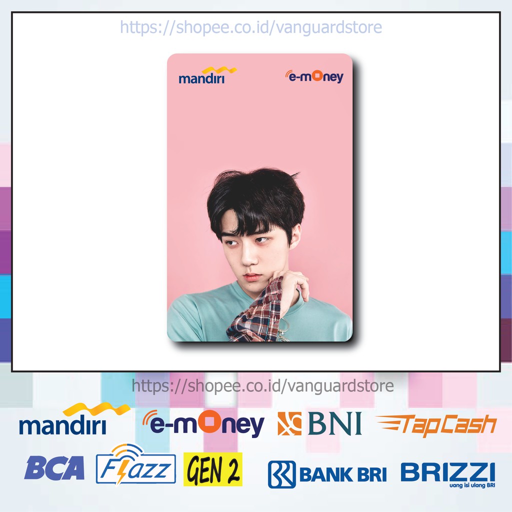 KARTU E MONEY E TOLL KOREA SEHUN EXO KPOP 14 EMONEY MANDIRI FLAZZ BCA BNI TAPCASH BRIZZI BRI-1 SISI