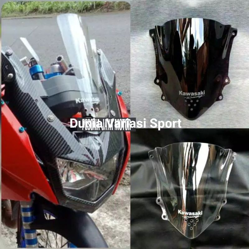 Winshield/ Visor Ninja 150 rr New Winsil Ninja 150 rr New