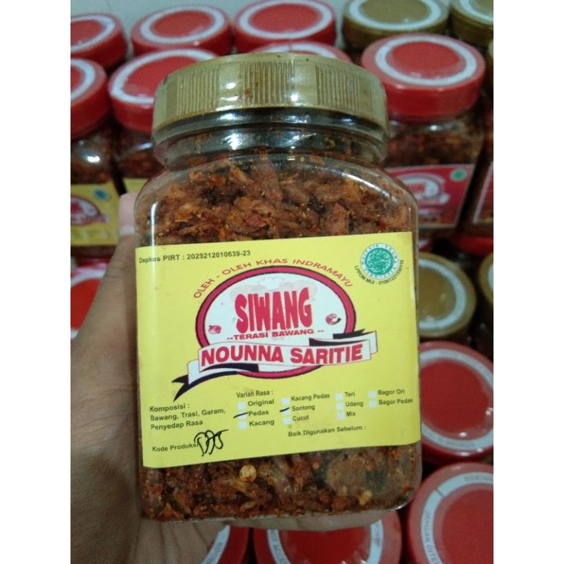 

READY!!! SIWANG TERASI BAWANG NOUNNA SARITIE | 250g