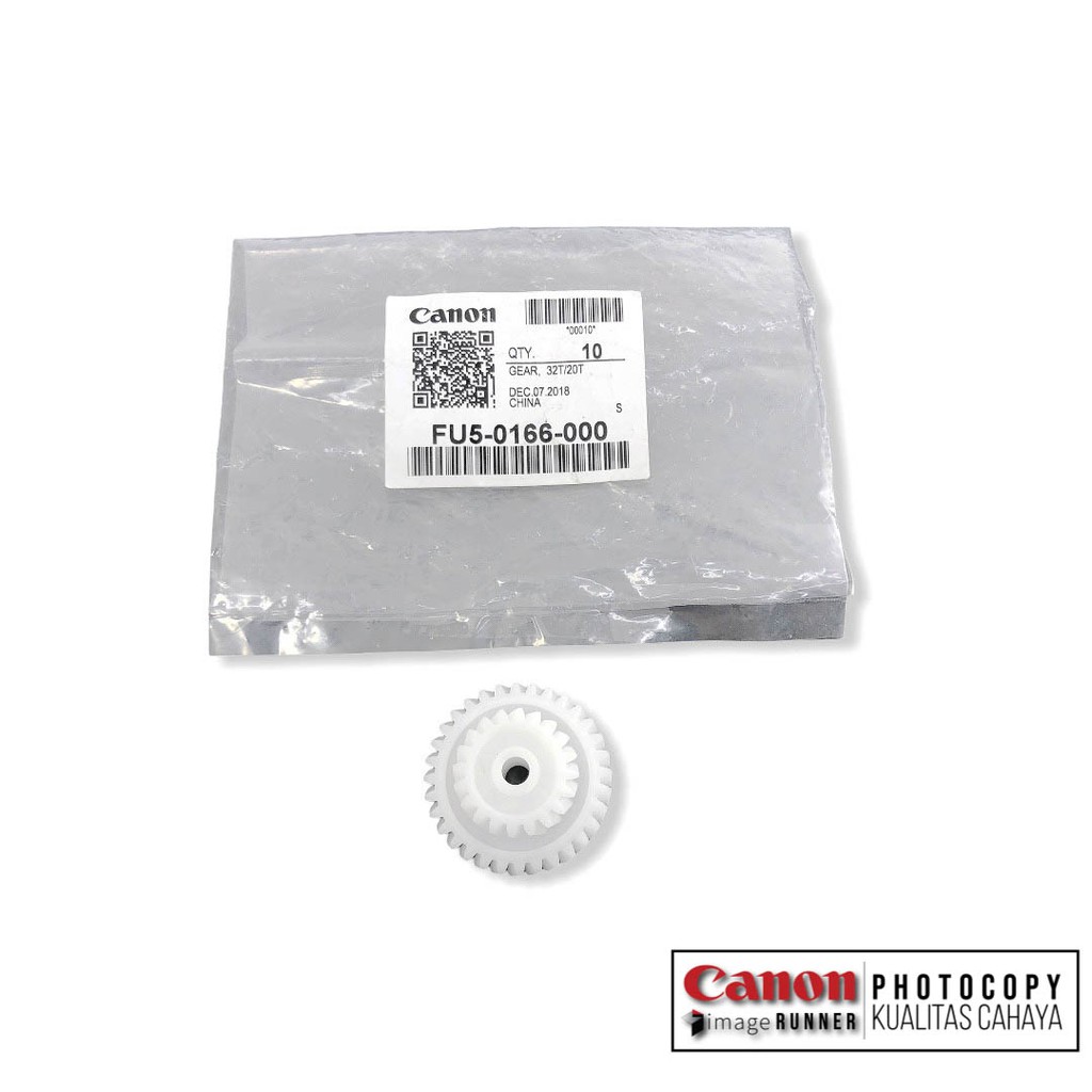Gear 32T/20T Mesin Fotokopi Canon IRA 6075/6275 FU5-0166-000 Original