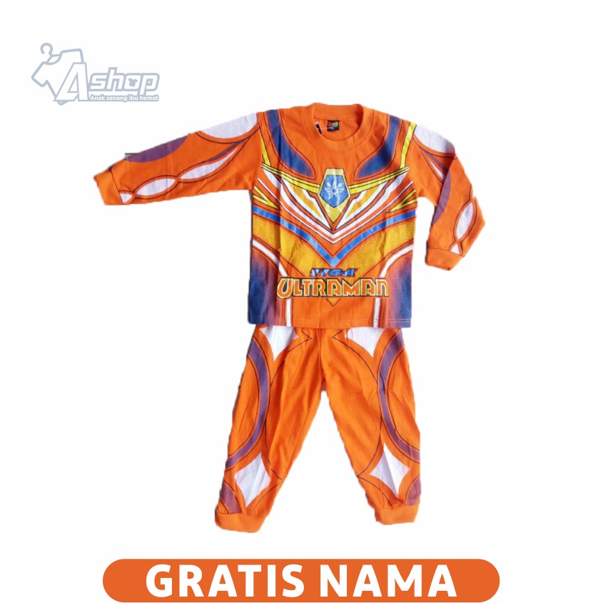 Baju Anak Setelan Ultraman Giga GAIA