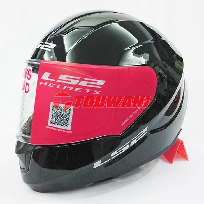 Helm LS2 FF320 Solid Black