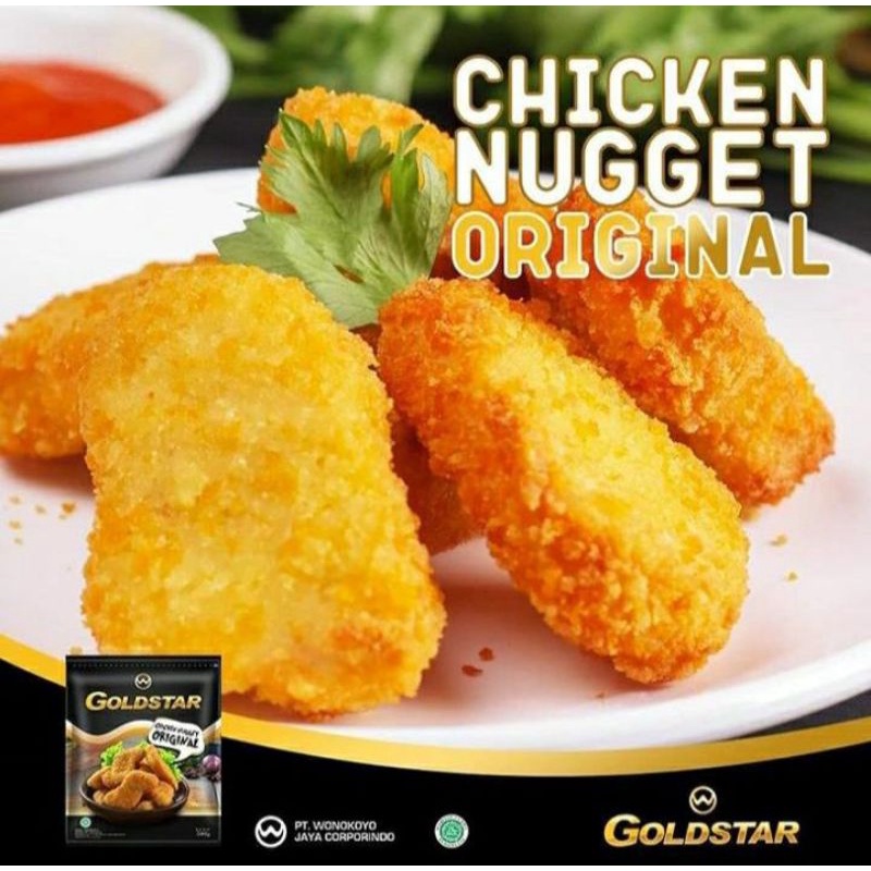 

Chicken Nugget original Goldstar 500 gram