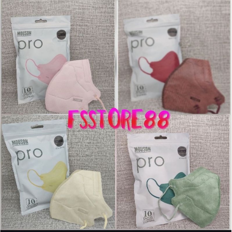 MASKER KN95 MOUSON PRO 5PLY ISI 10LEMBAR