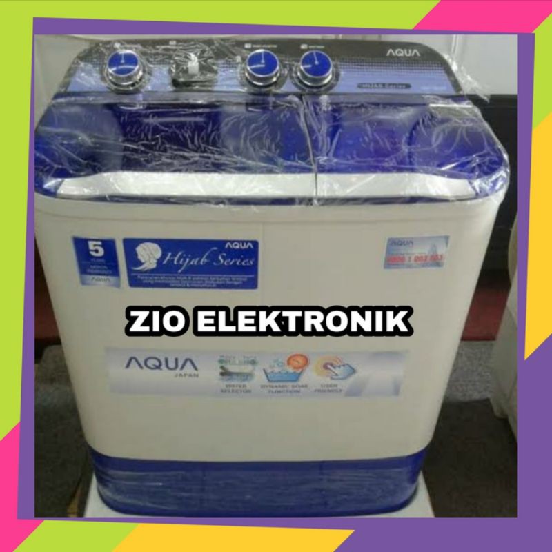 MESIN CUCI AQUA 2 TABUNG 7KG 780XT HIJAB SERIES 780 XT