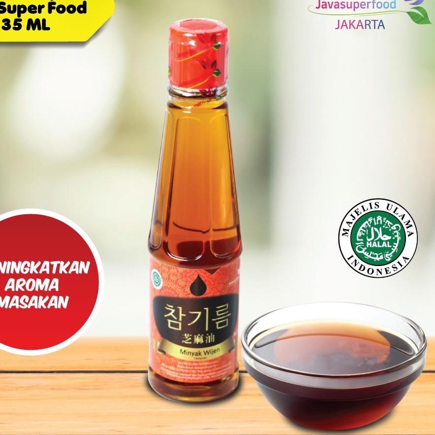 

Terjangkau - MINYAK WIJEN JAVA SUPER FOOD 135 ML / SESAME OIL KOREA ✓