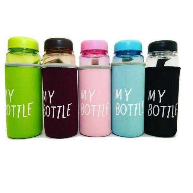 [Termurah] My bottle bening + pouch busa