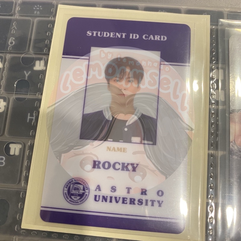Rocky ASTRO Student ID Card Aroha 4th Membership Gen OFFICIAL